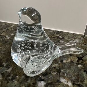Cute Plump Bird Figurine